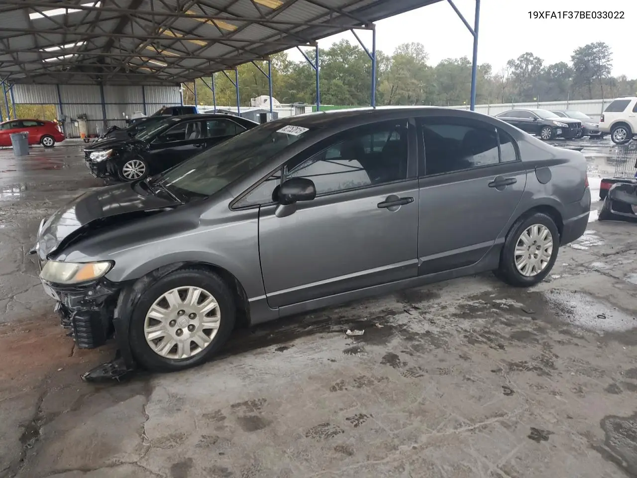 19XFA1F37BE033022 2011 Honda Civic Vp