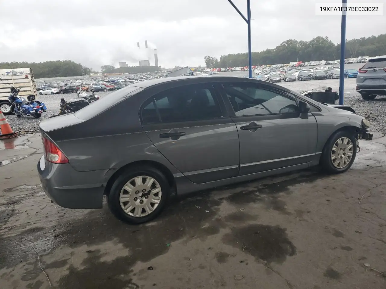 19XFA1F37BE033022 2011 Honda Civic Vp