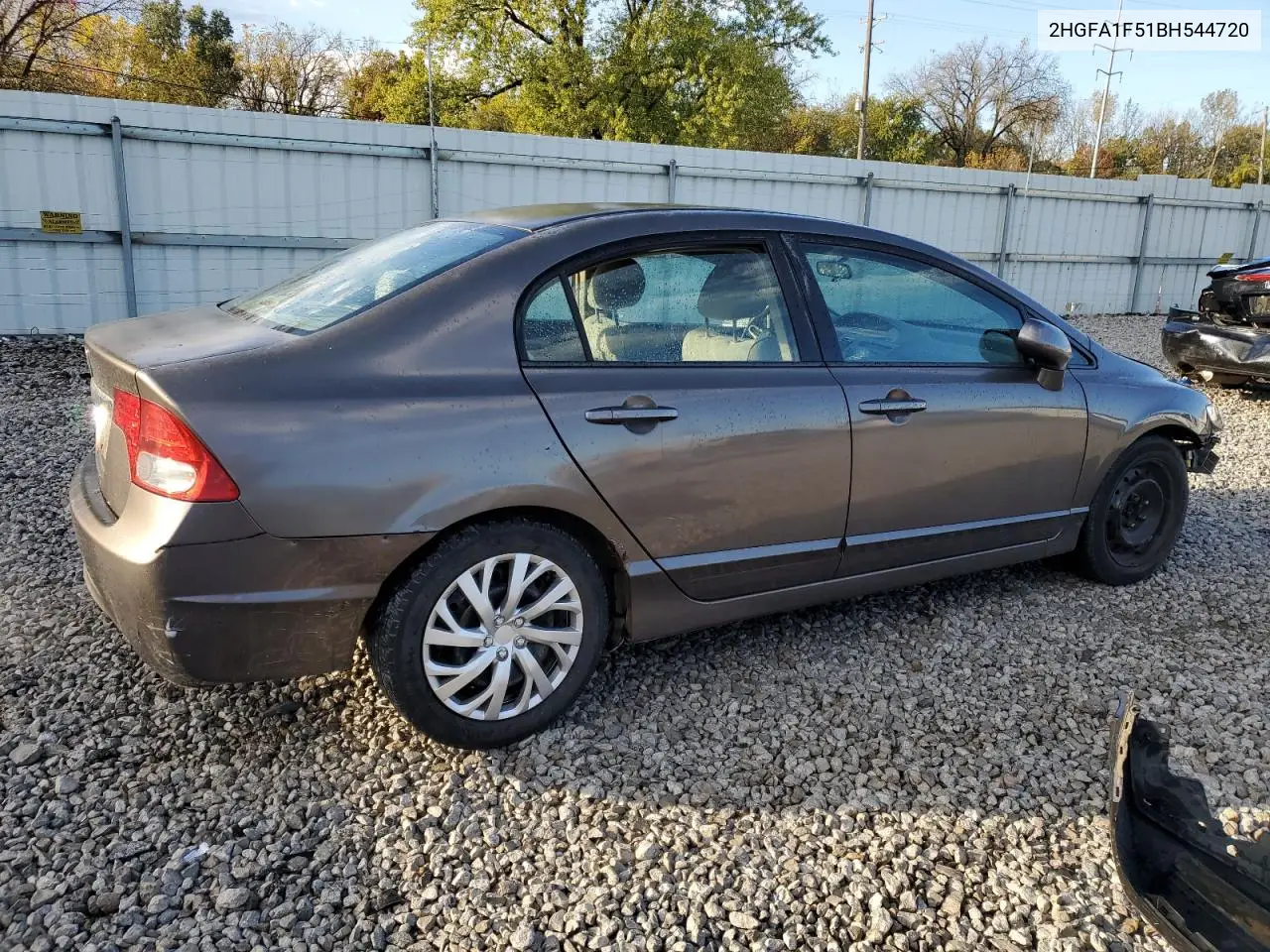 2HGFA1F51BH544720 2011 Honda Civic Lx