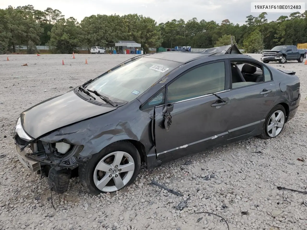 19XFA1F61BE012483 2011 Honda Civic Lx-S