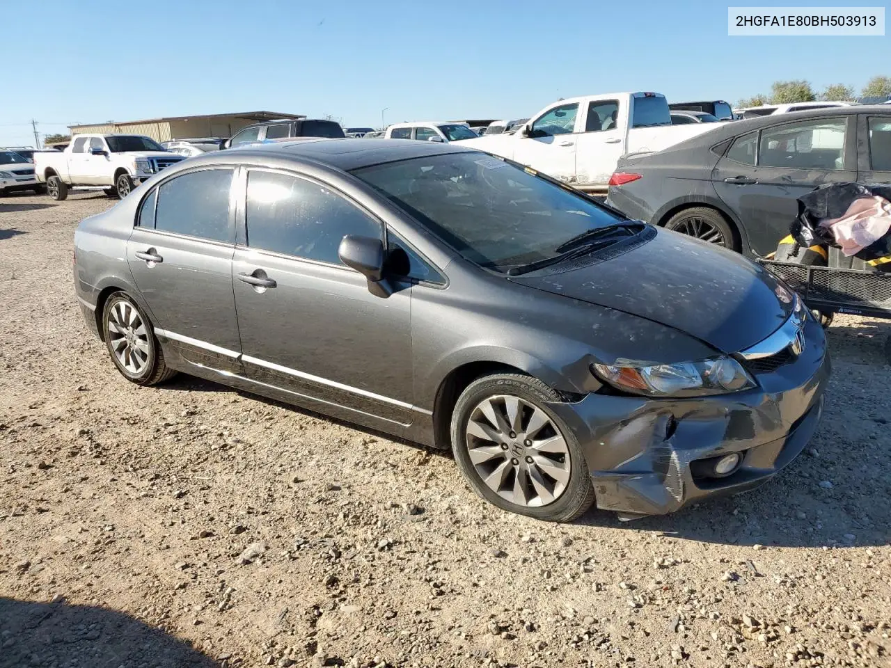 2HGFA1E80BH503913 2011 Honda Civic Ex