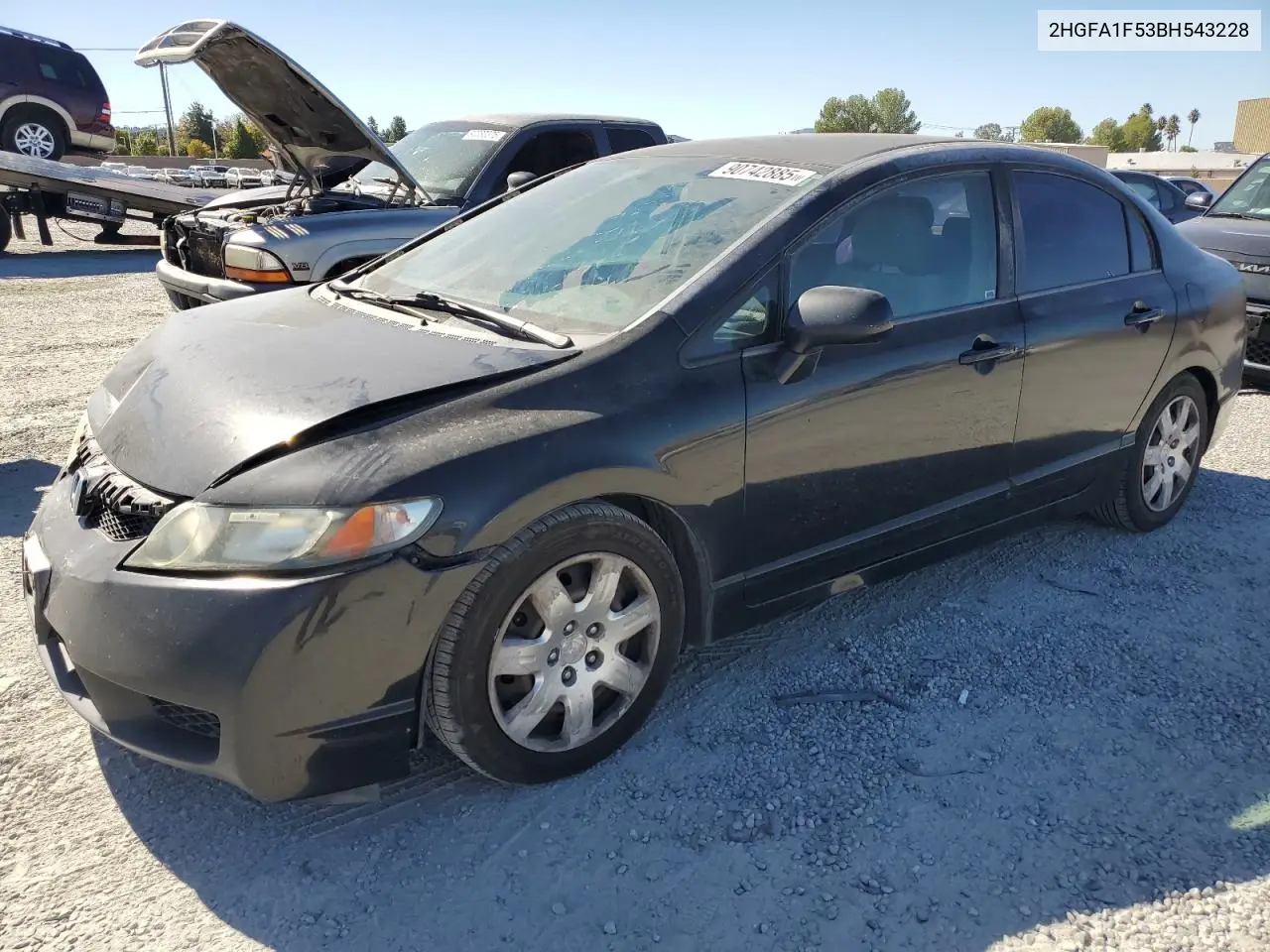 2HGFA1F53BH543228 2011 Honda Civic Lx