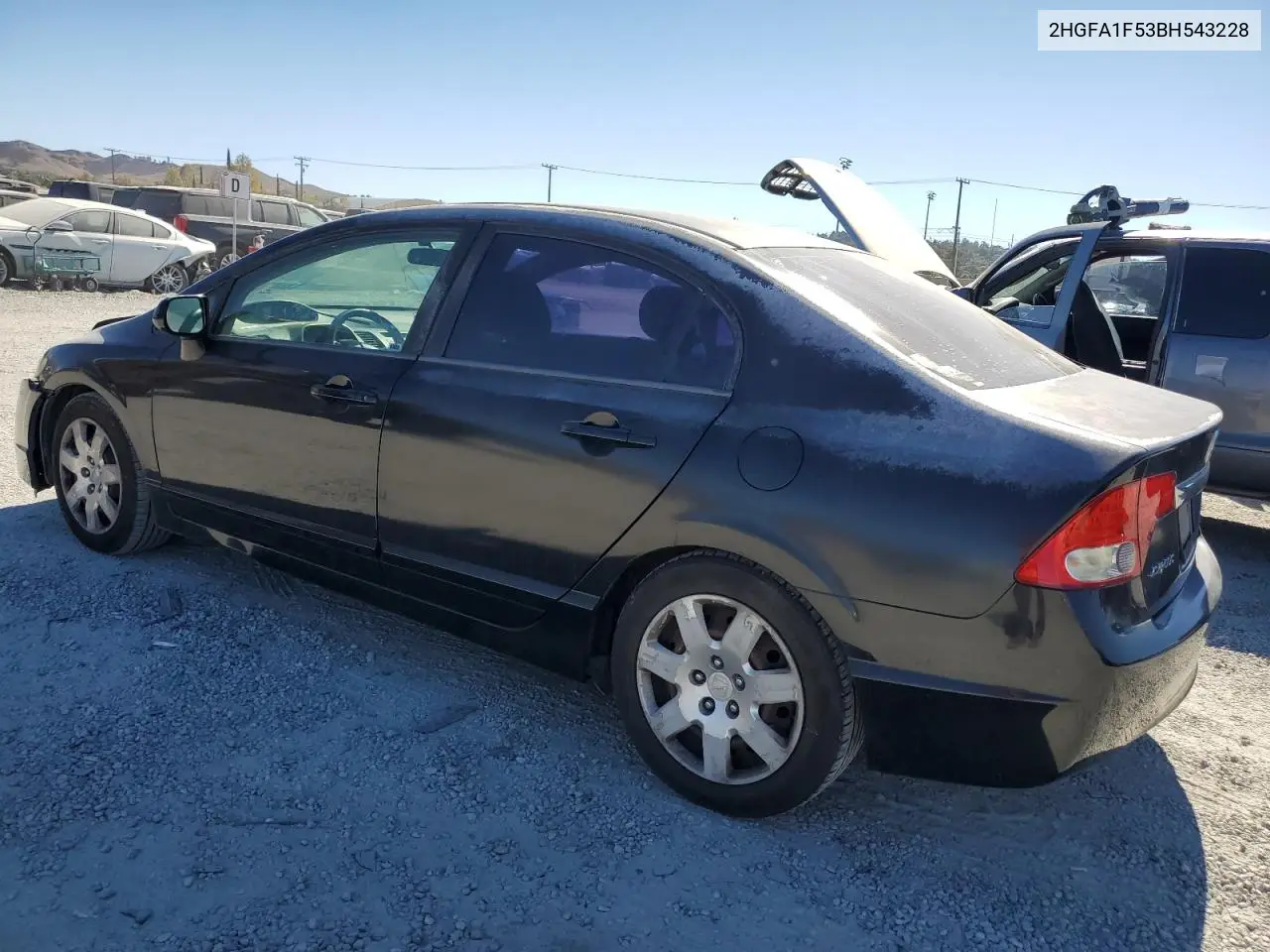 2HGFA1F53BH543228 2011 Honda Civic Lx