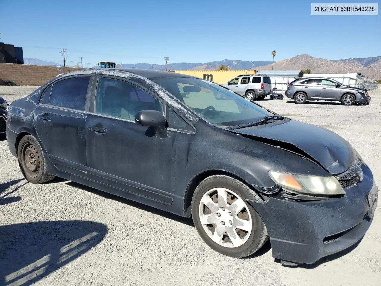 2HGFA1F53BH543228 2011 Honda Civic Lx