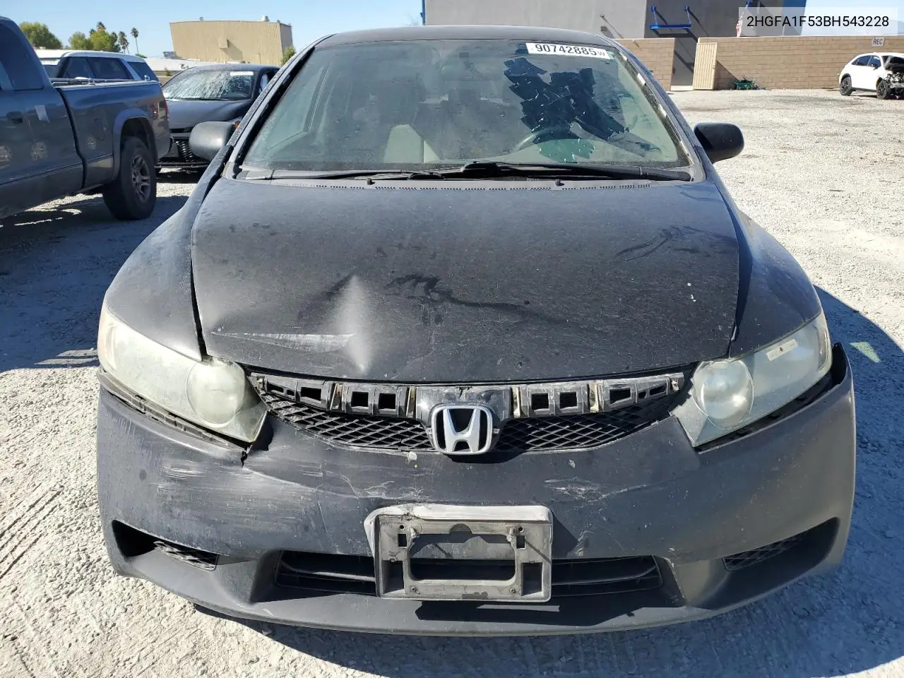 2HGFA1F53BH543228 2011 Honda Civic Lx