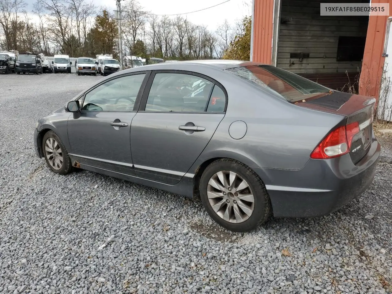 19XFA1F85BE029515 2011 Honda Civic Ex