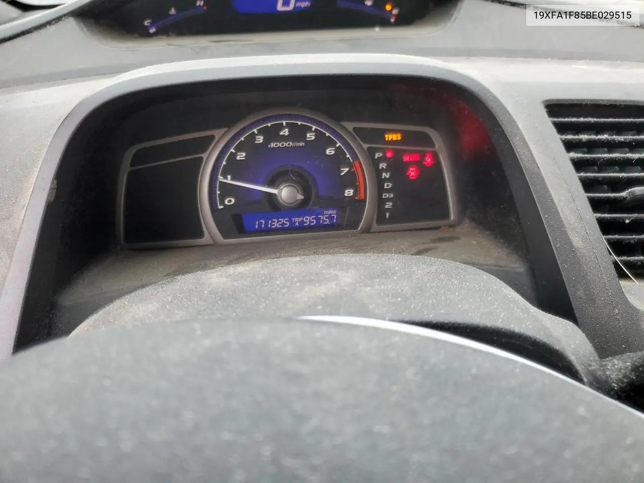 19XFA1F85BE029515 2011 Honda Civic Ex