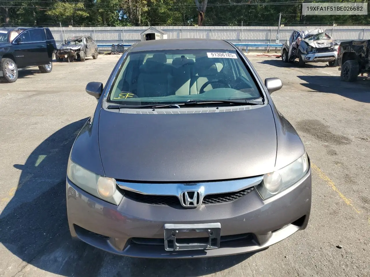 19XFA1F51BE026682 2011 Honda Civic Lx