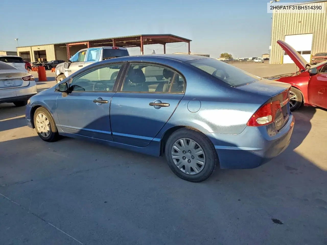 2HGFA1F31BH514390 2011 Honda Civic Vp