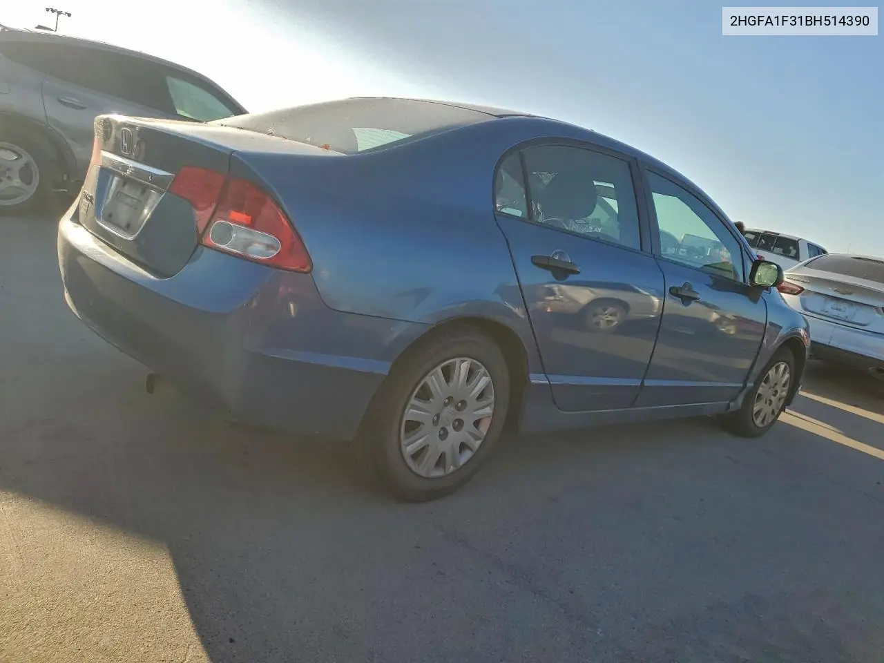 2HGFA1F31BH514390 2011 Honda Civic Vp