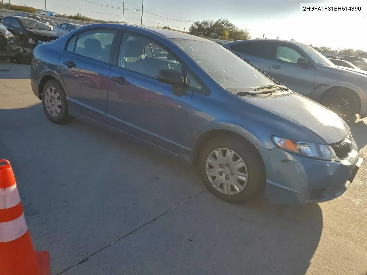 2HGFA1F31BH514390 2011 Honda Civic Vp