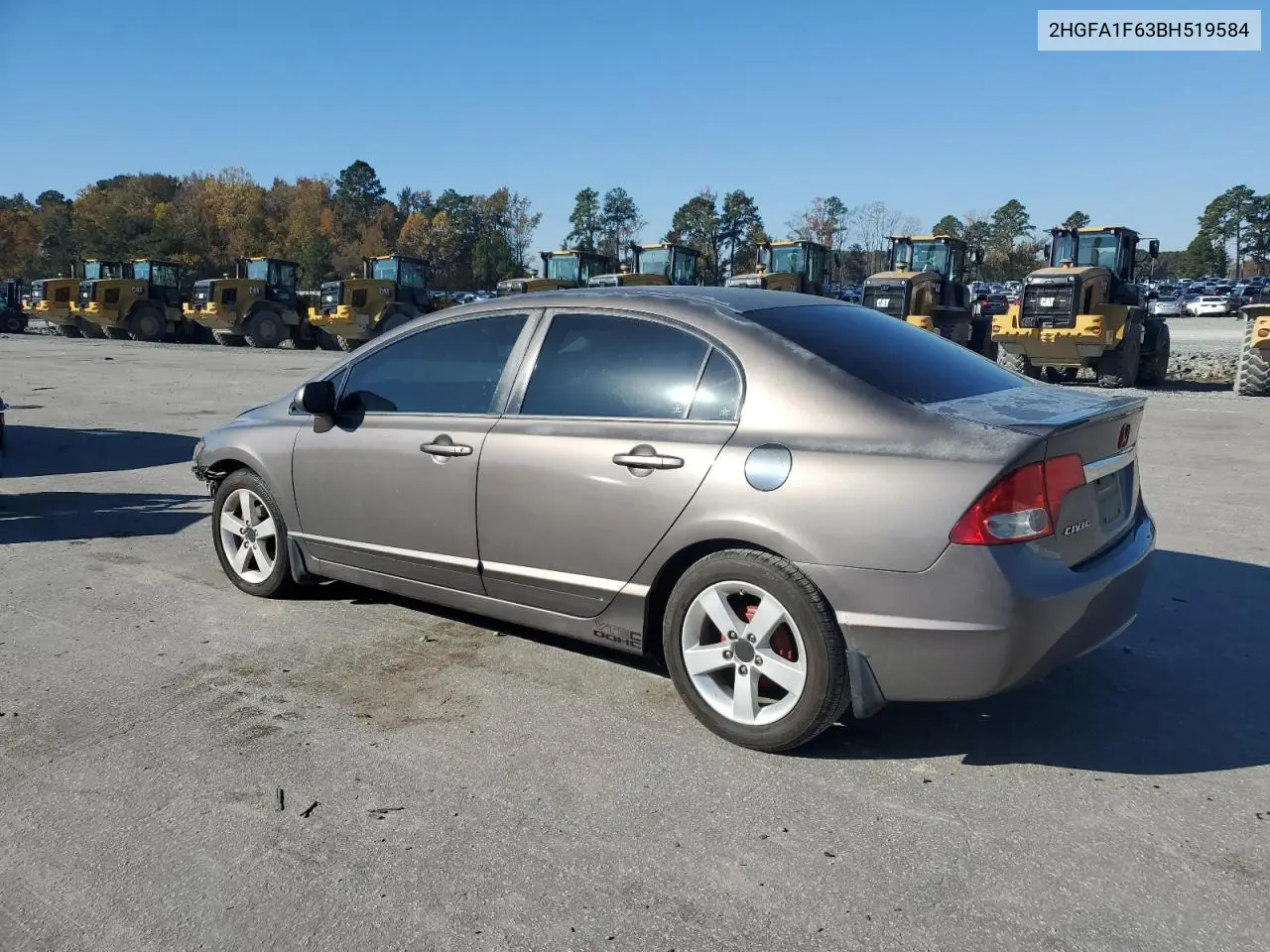 2HGFA1F63BH519584 2011 Honda Civic Lx-S