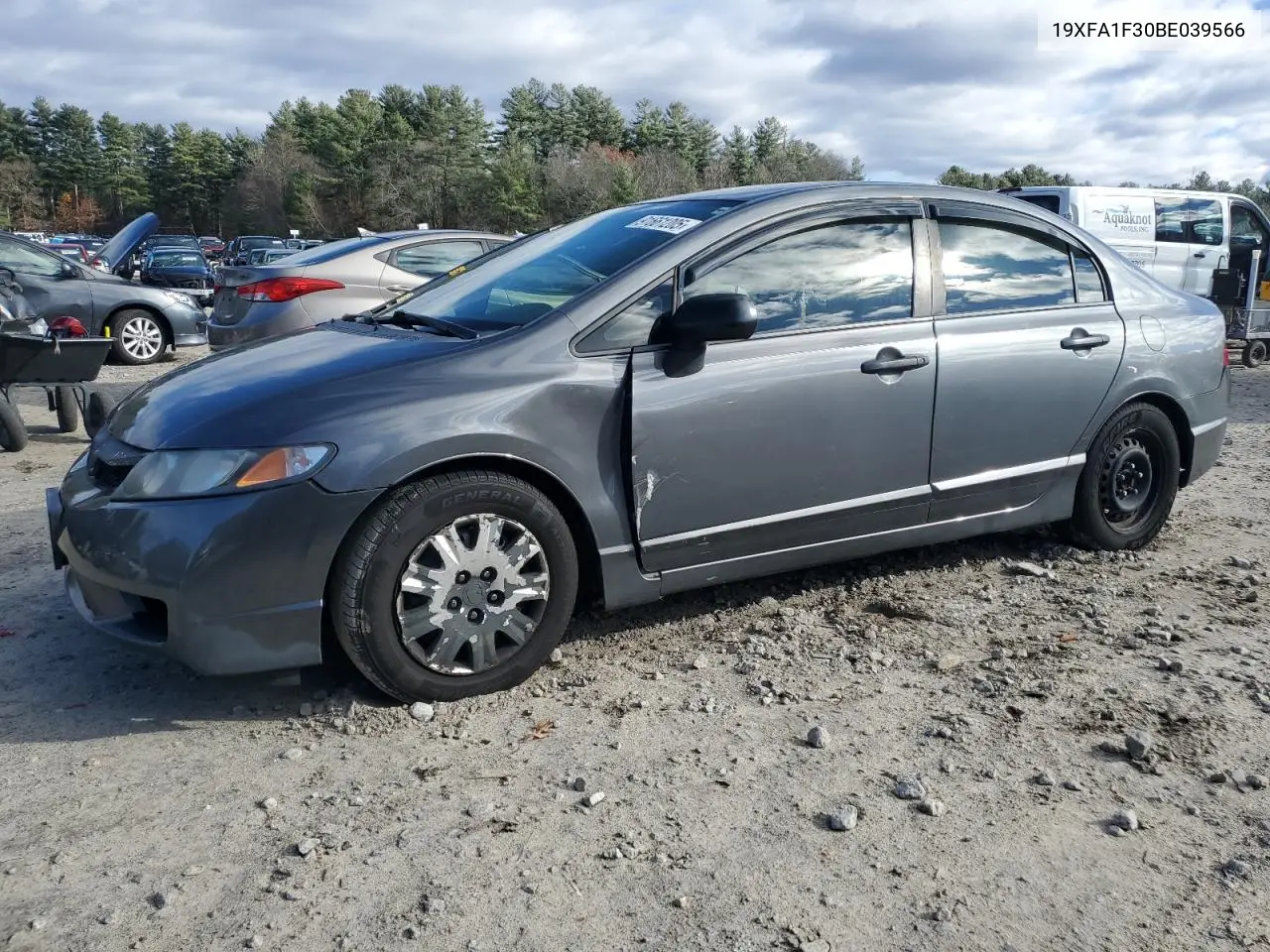 19XFA1F30BE039566 2011 Honda Civic Vp