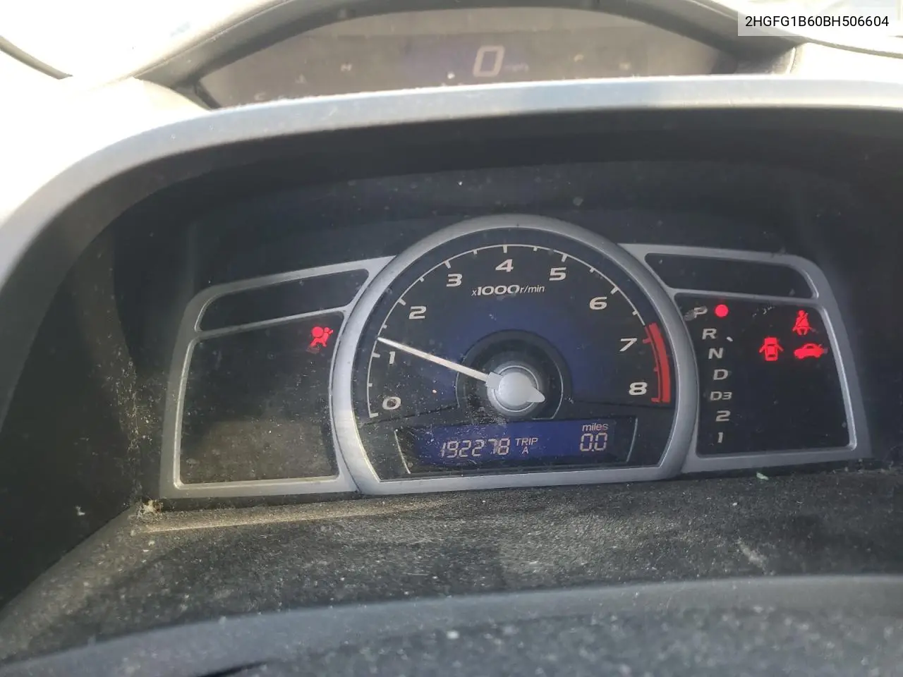 2HGFG1B60BH506604 2011 Honda Civic Lx