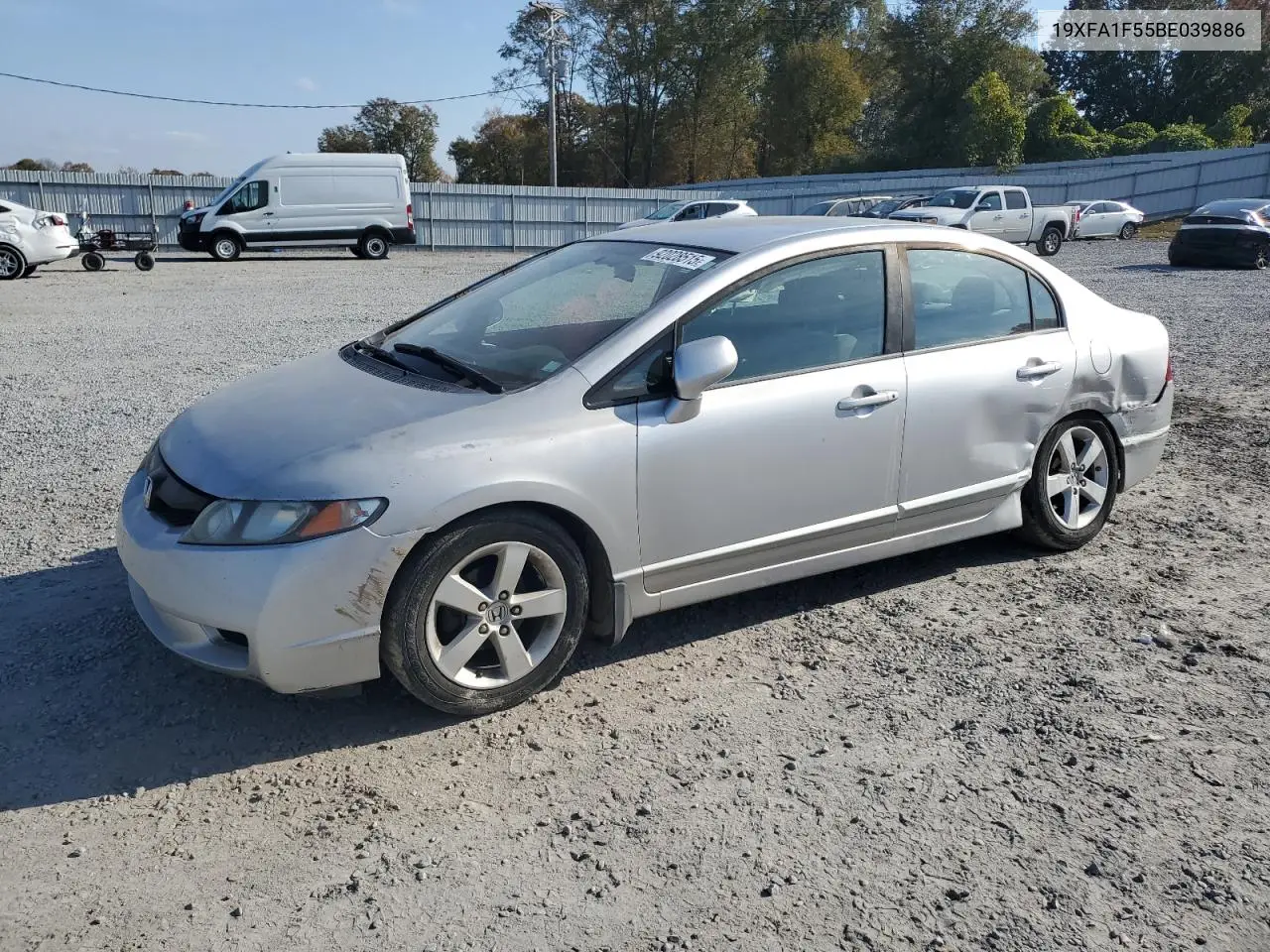 19XFA1F55BE039886 2011 Honda Civic Lx