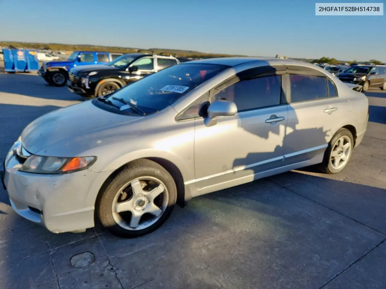 2HGFA1F52BH514738 2011 Honda Civic Lx