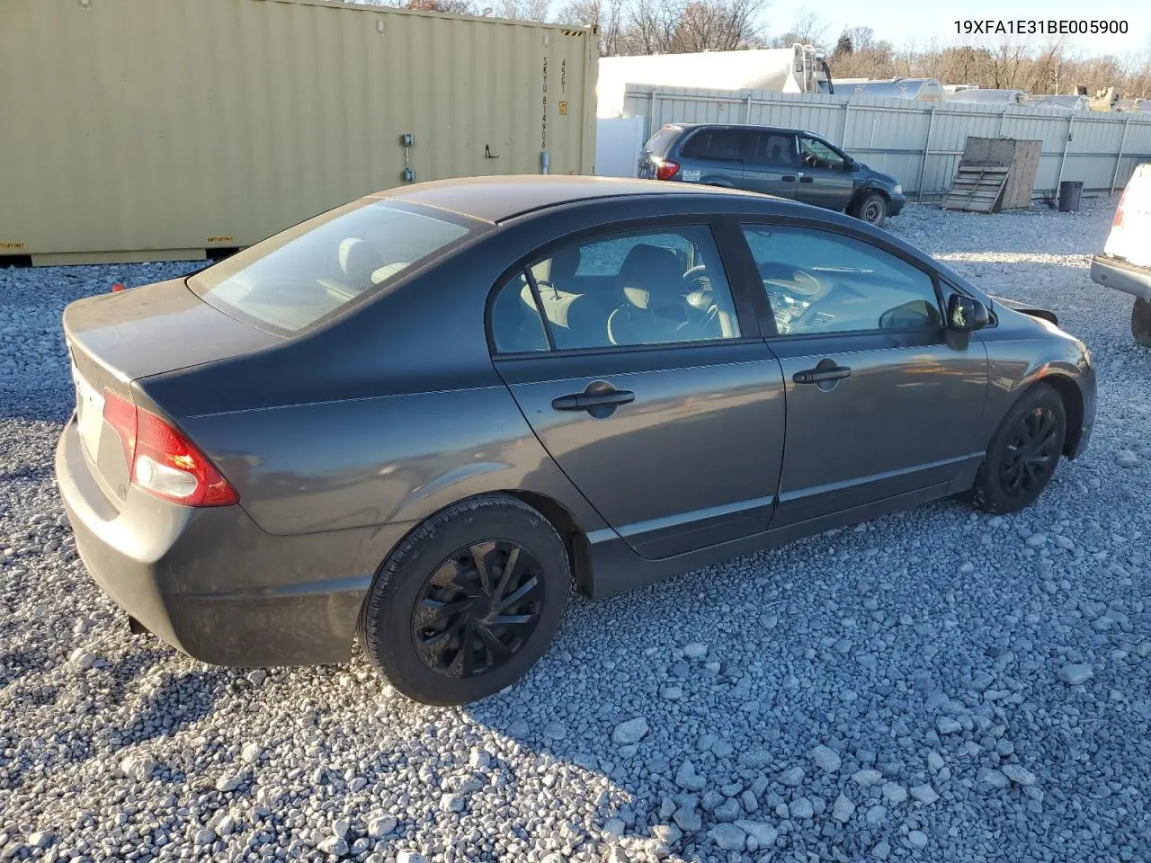 19XFA1E31BE005900 2011 Honda Civic Vp