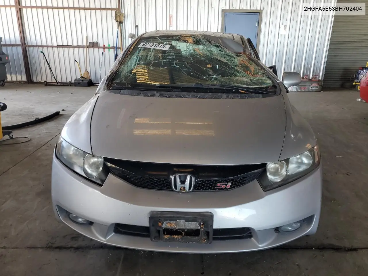 2HGFA5E53BH702404 2011 Honda Civic Si