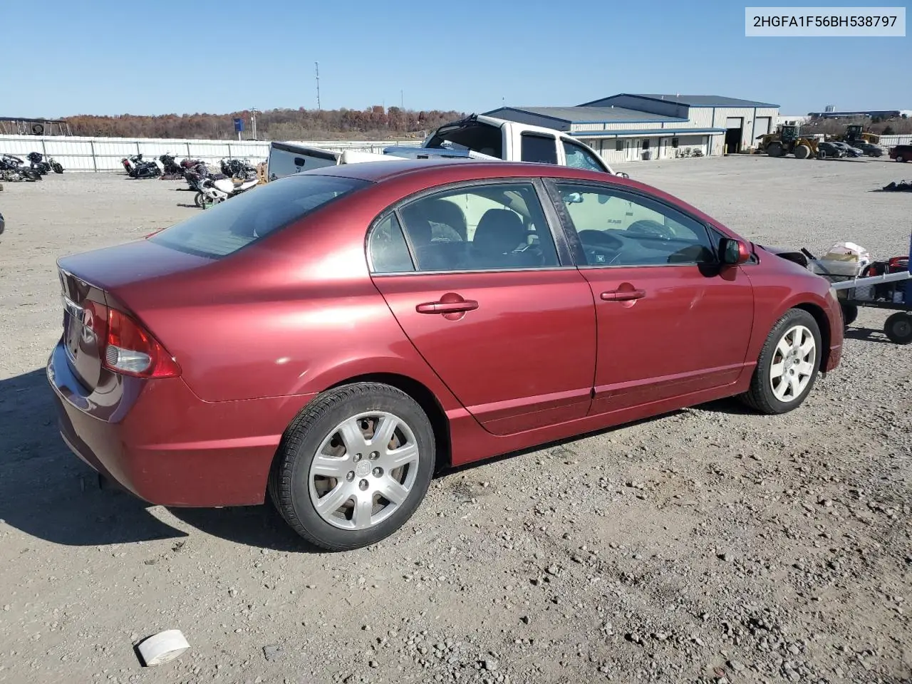 2HGFA1F56BH538797 2011 Honda Civic Lx