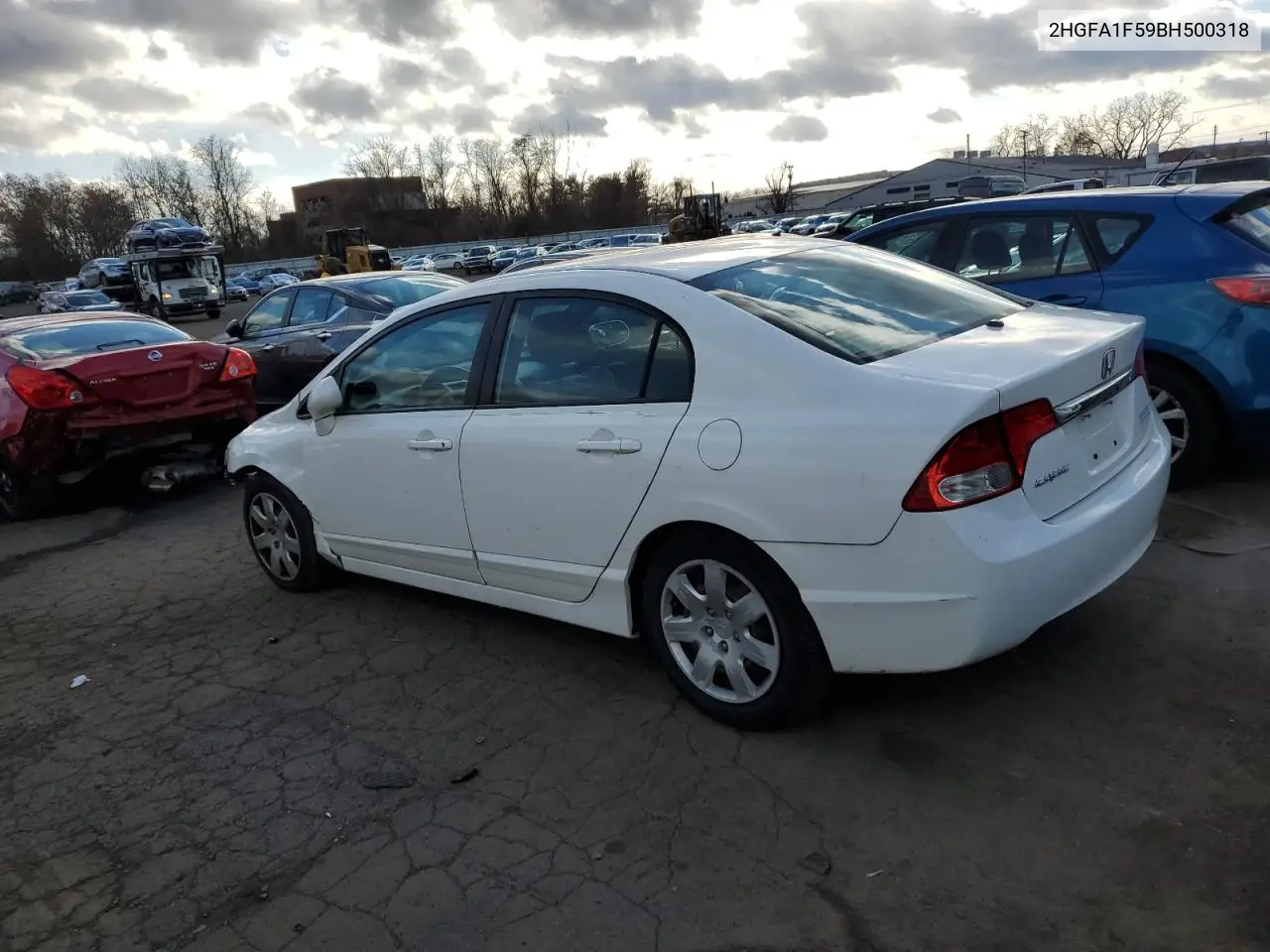 2HGFA1F59BH500318 2011 Honda Civic Lx