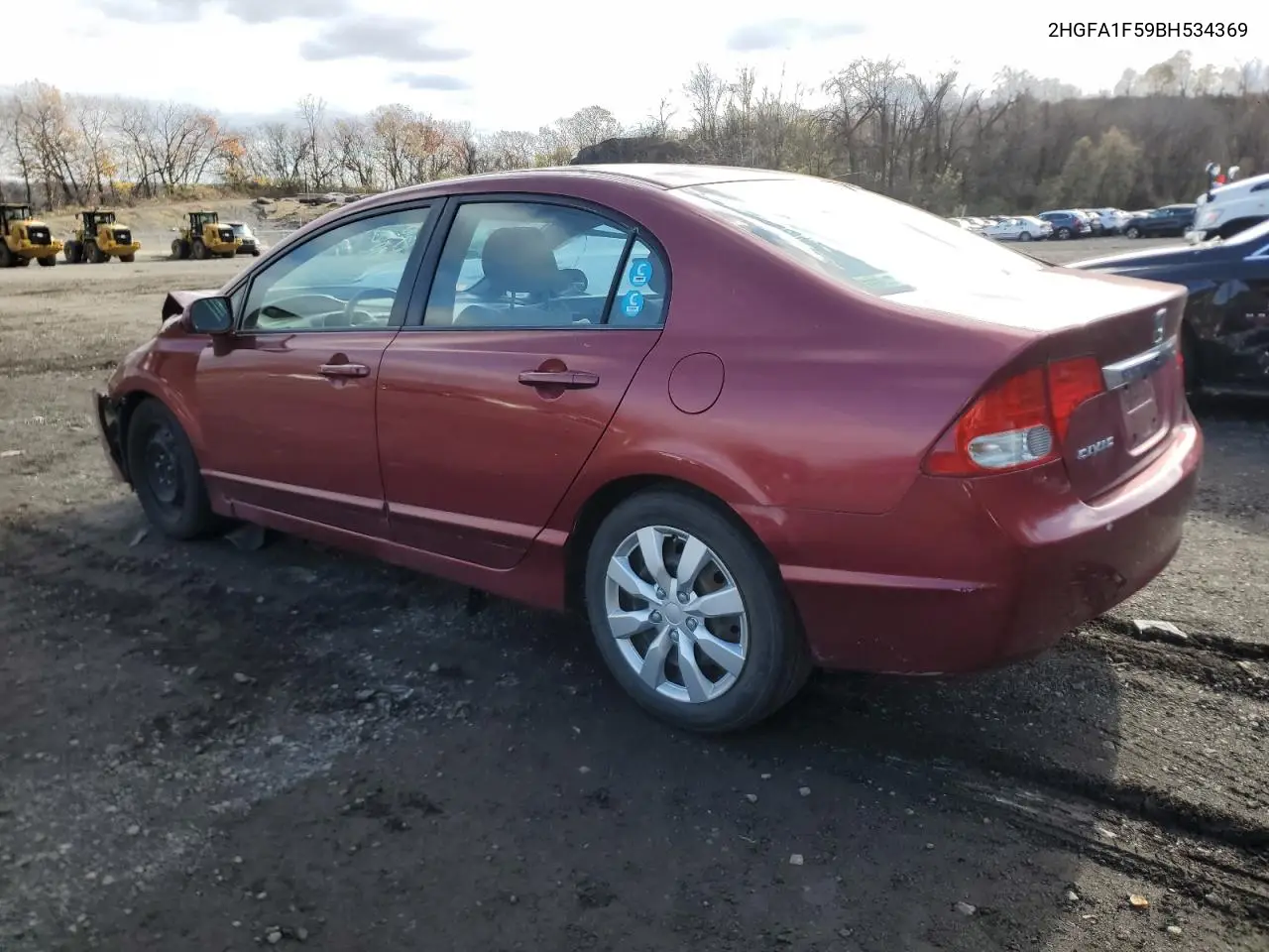 2HGFA1F59BH534369 2011 Honda Civic Lx