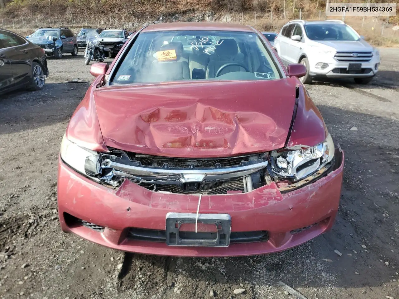 2HGFA1F59BH534369 2011 Honda Civic Lx