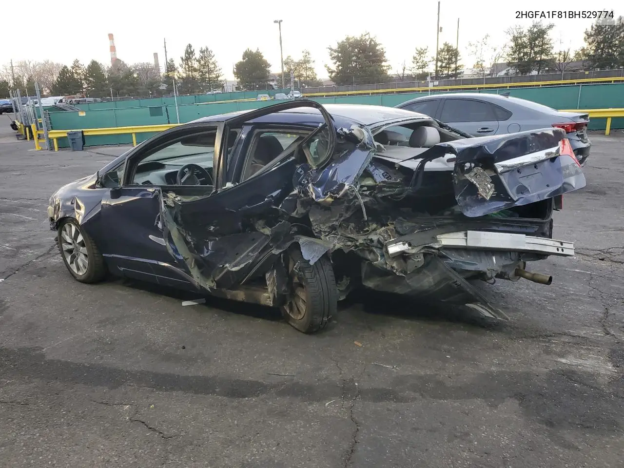 2HGFA1F81BH529774 2011 Honda Civic Ex