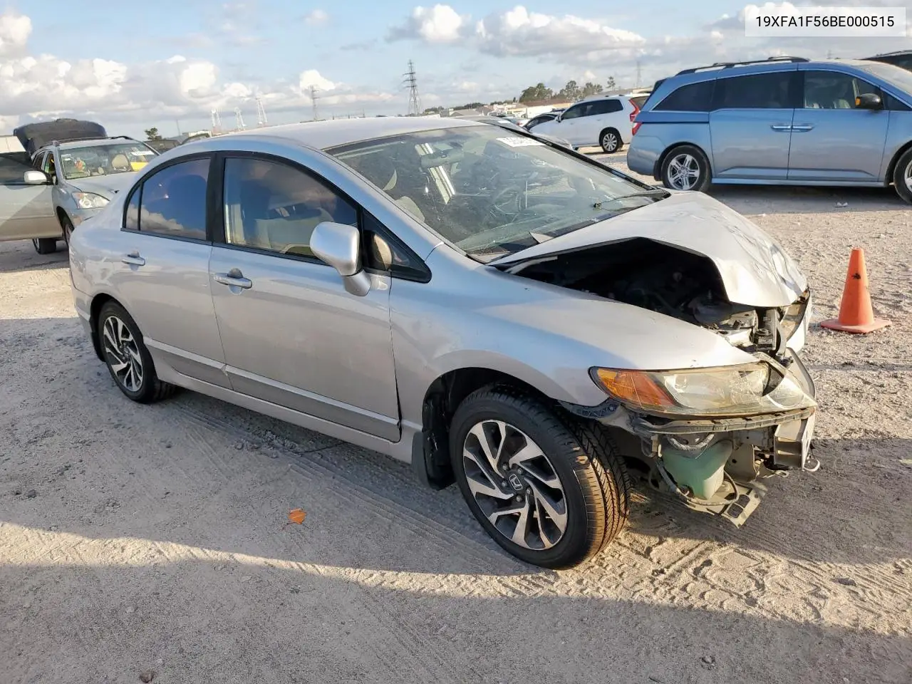 19XFA1F56BE000515 2011 Honda Civic Lx