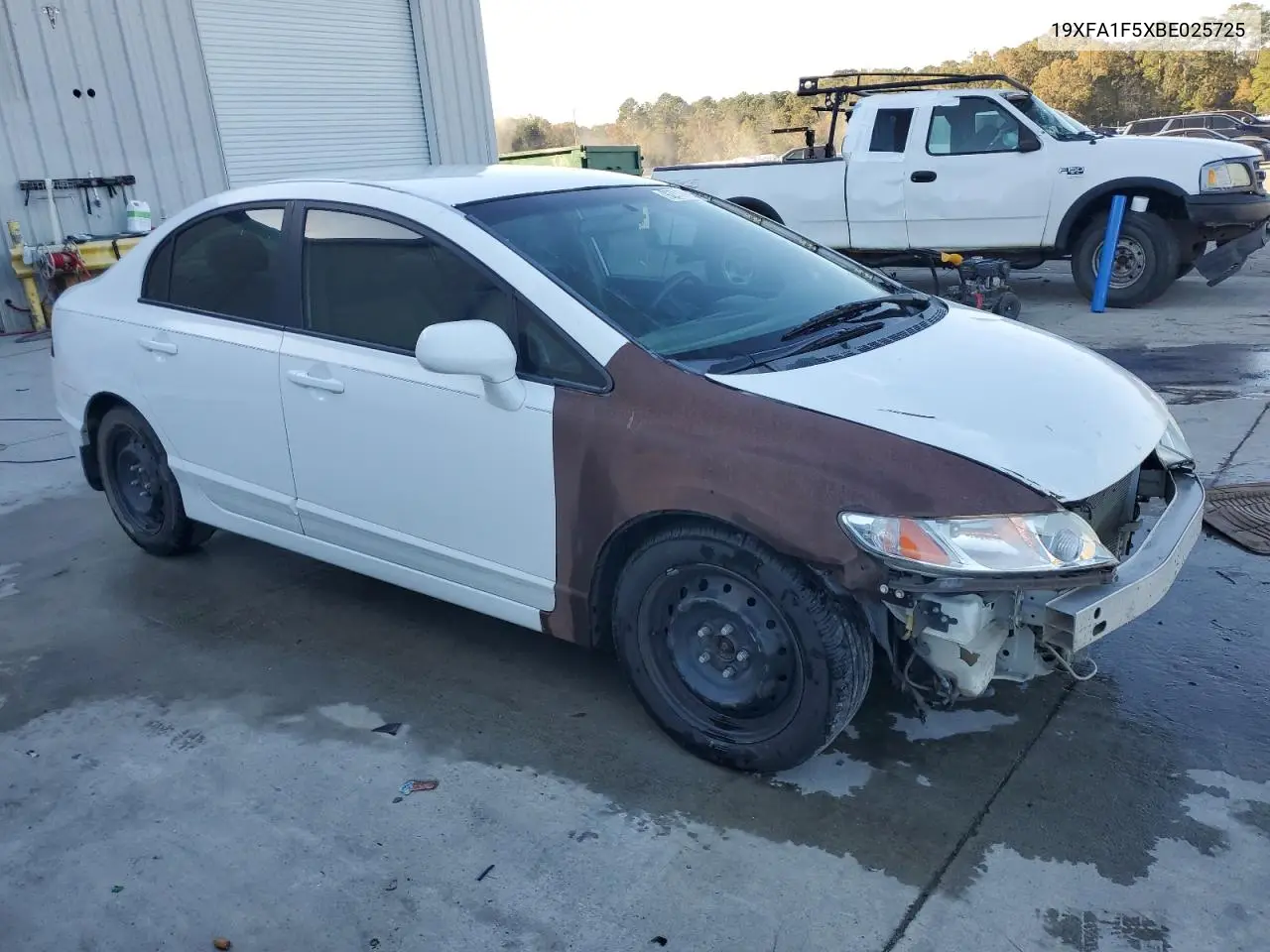 19XFA1F5XBE025725 2011 Honda Civic Lx