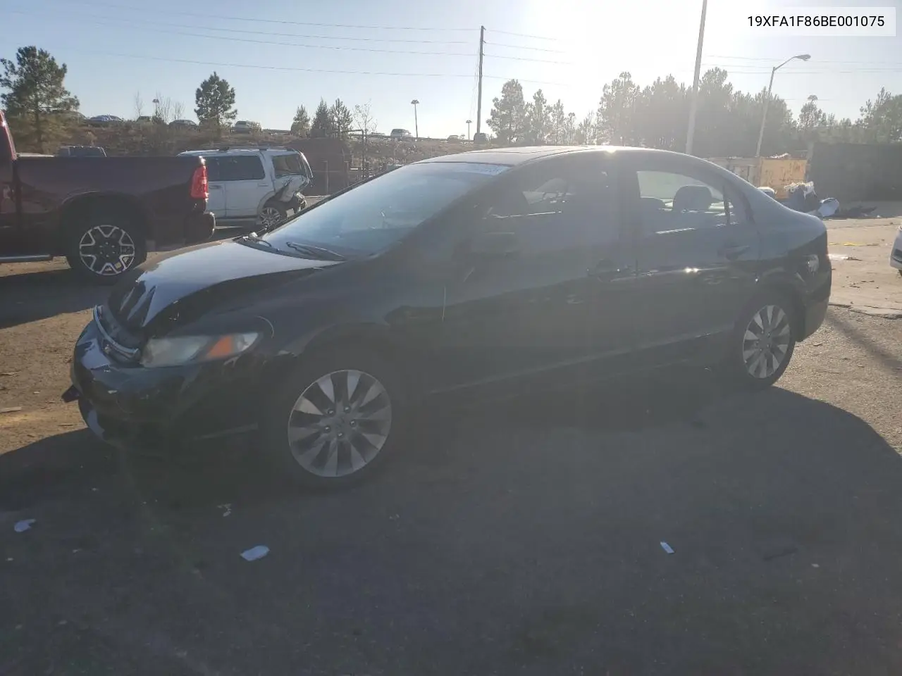 19XFA1F86BE001075 2011 Honda Civic Ex