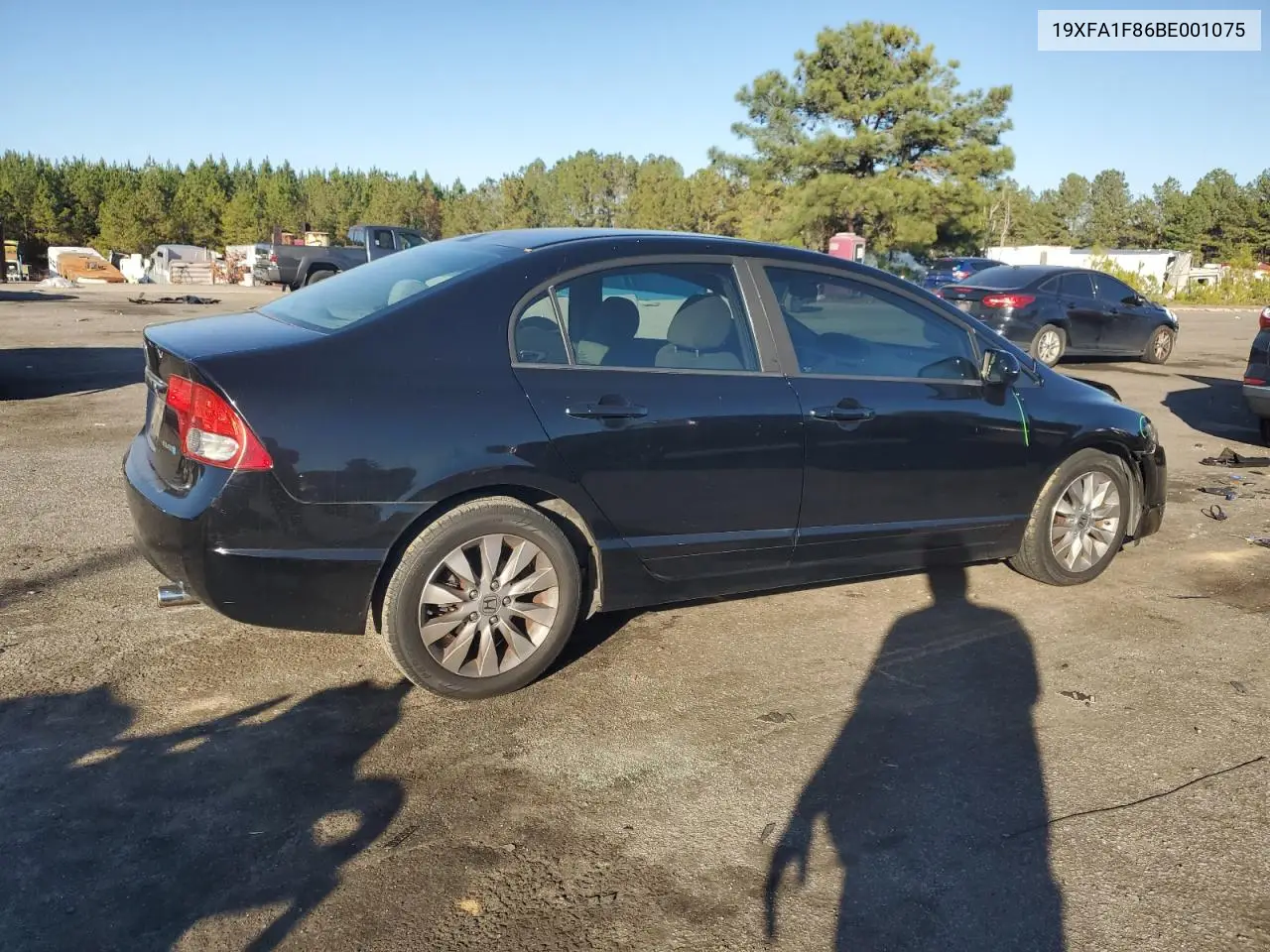 19XFA1F86BE001075 2011 Honda Civic Ex