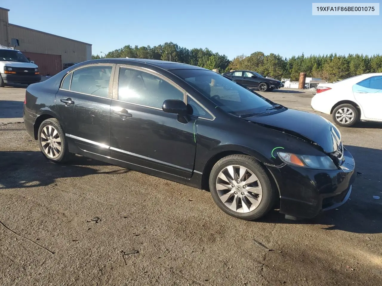 19XFA1F86BE001075 2011 Honda Civic Ex