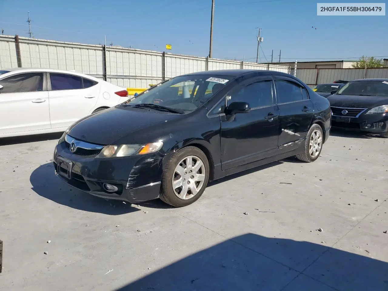 2HGFA1F55BH306479 2011 Honda Civic Lx