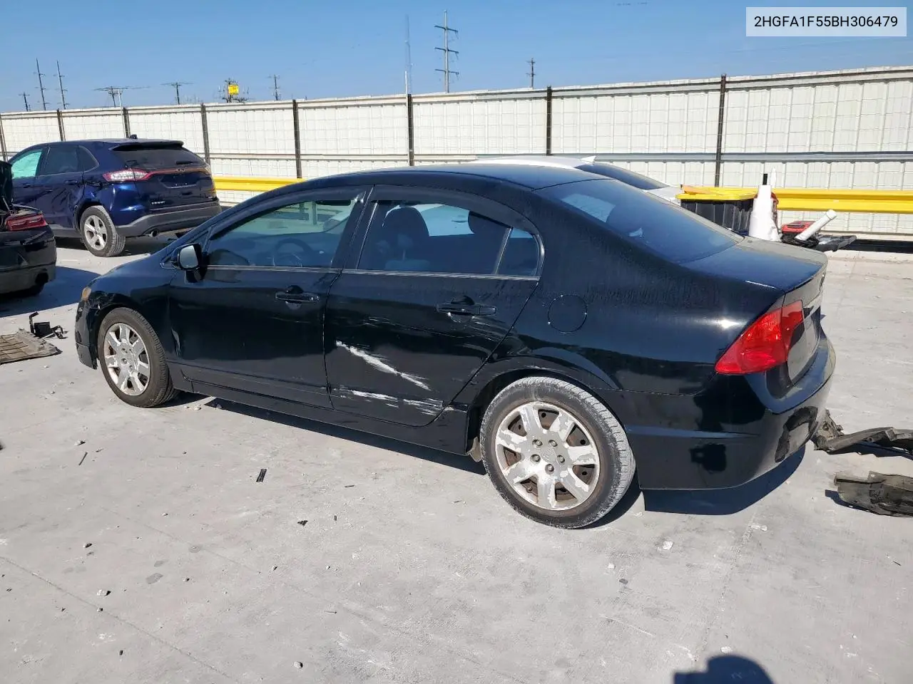 2HGFA1F55BH306479 2011 Honda Civic Lx