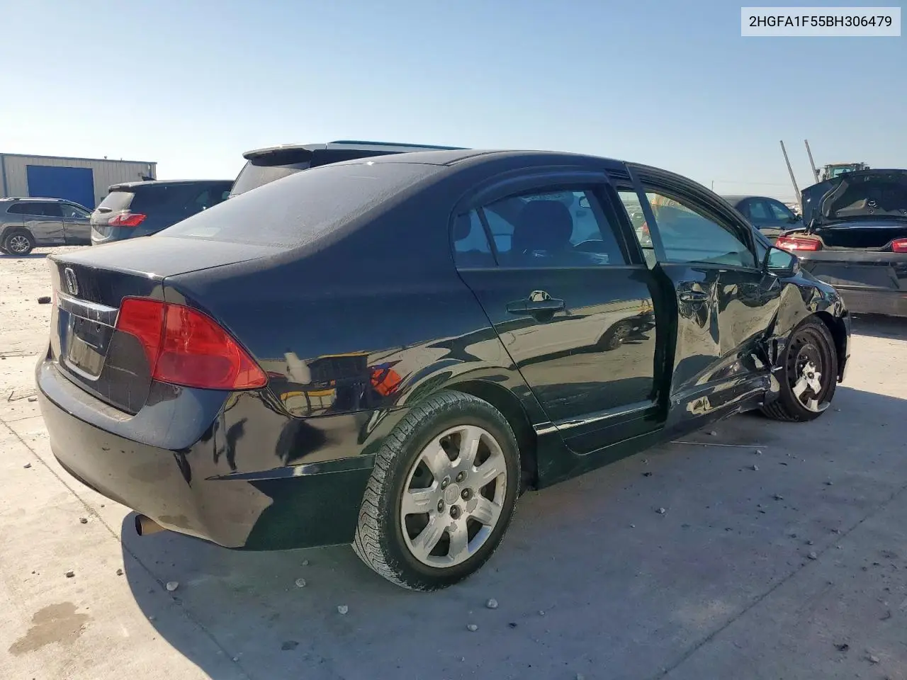 2HGFA1F55BH306479 2011 Honda Civic Lx
