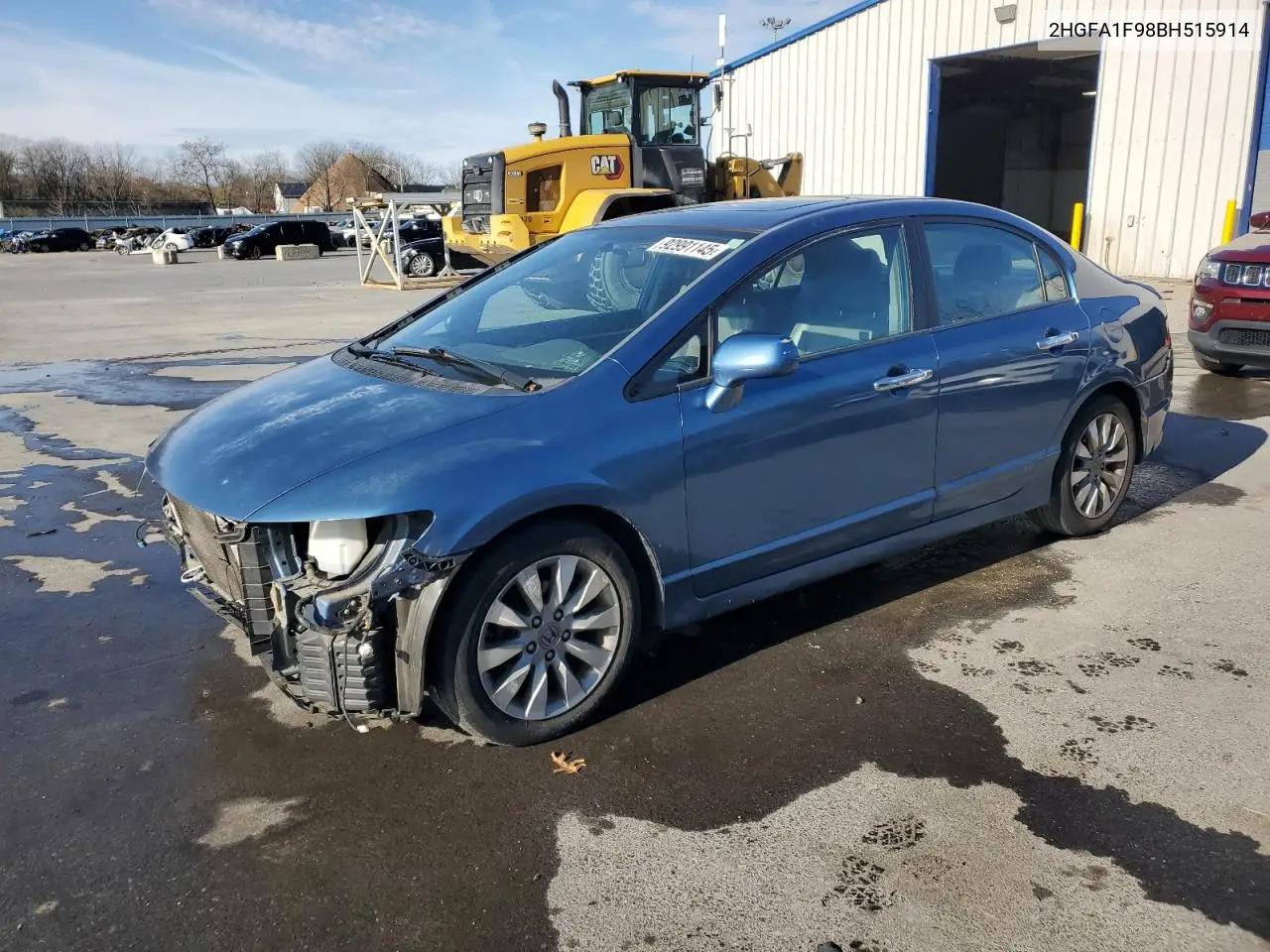 2HGFA1F98BH515914 2011 Honda Civic Exl