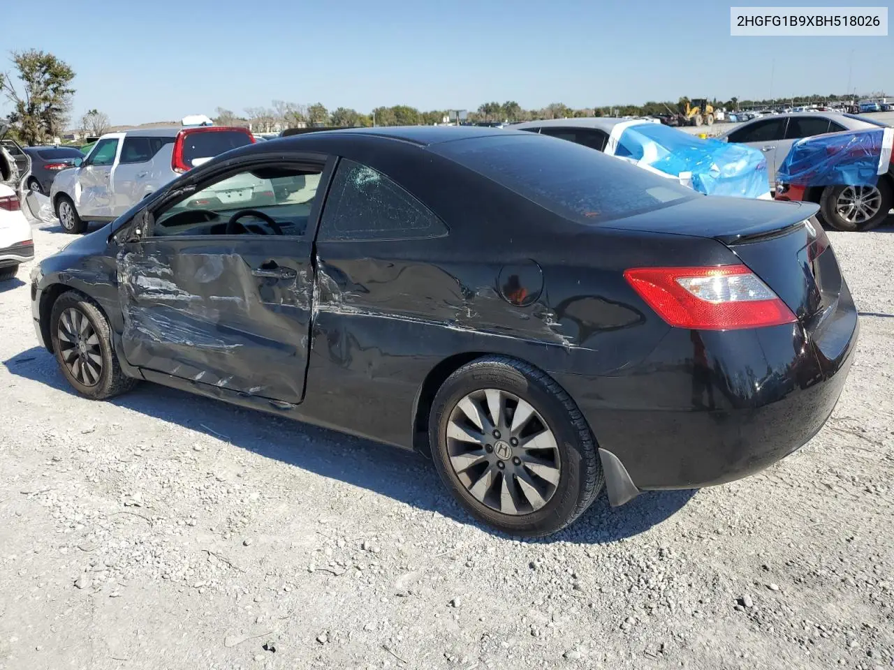 2HGFG1B9XBH518026 2011 Honda Civic Exl