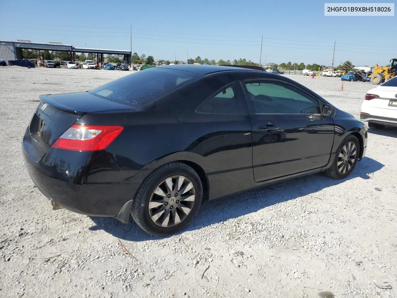 2HGFG1B9XBH518026 2011 Honda Civic Exl