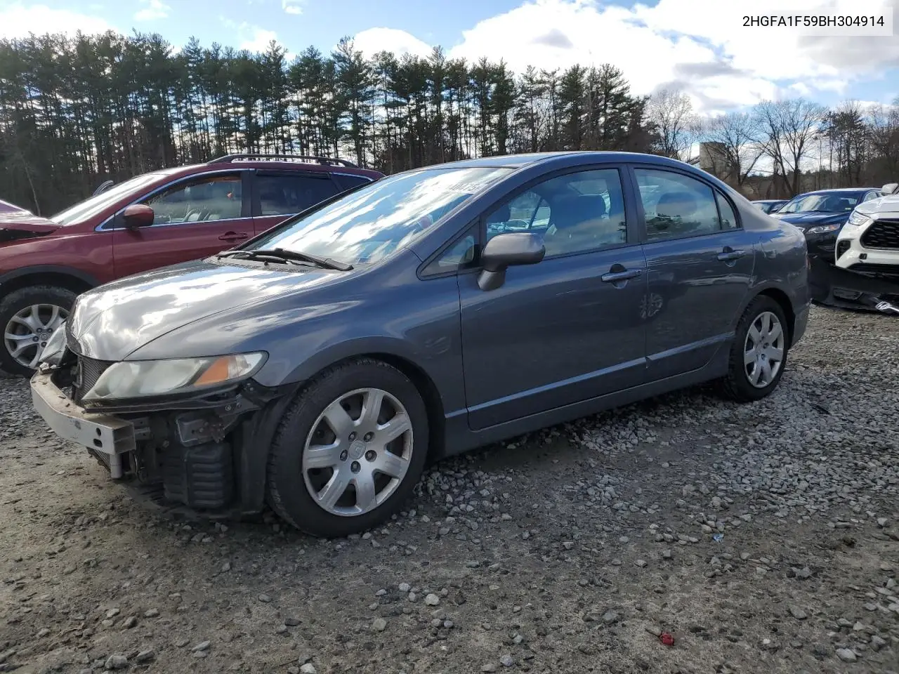 2HGFA1F59BH304914 2011 Honda Civic Lx