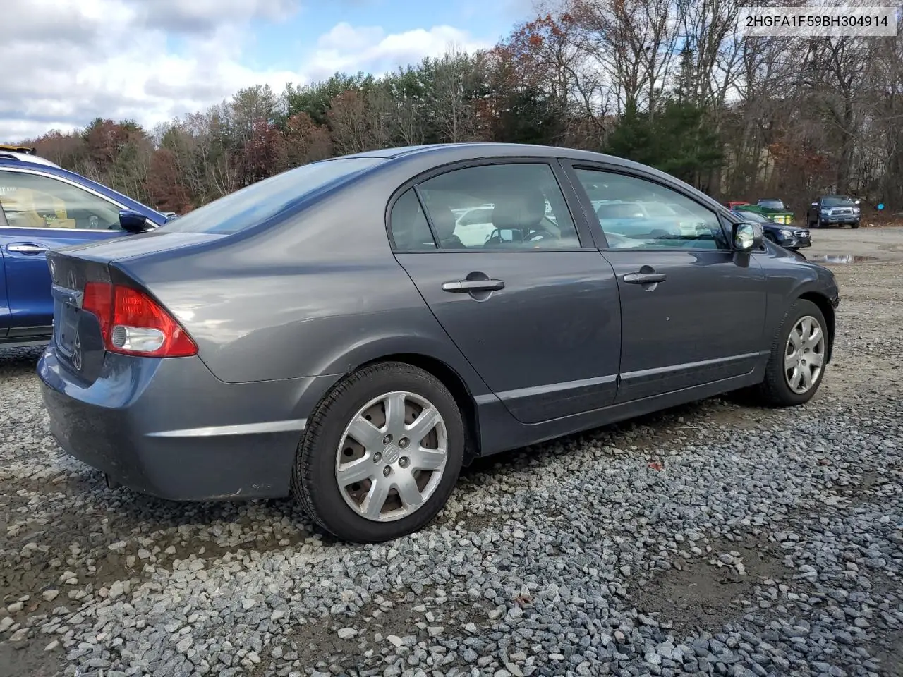 2HGFA1F59BH304914 2011 Honda Civic Lx