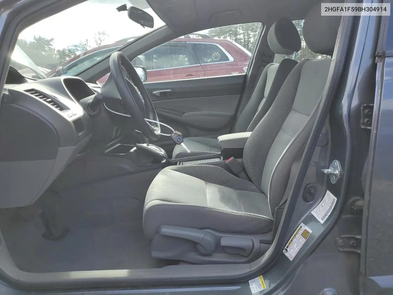 2HGFA1F59BH304914 2011 Honda Civic Lx