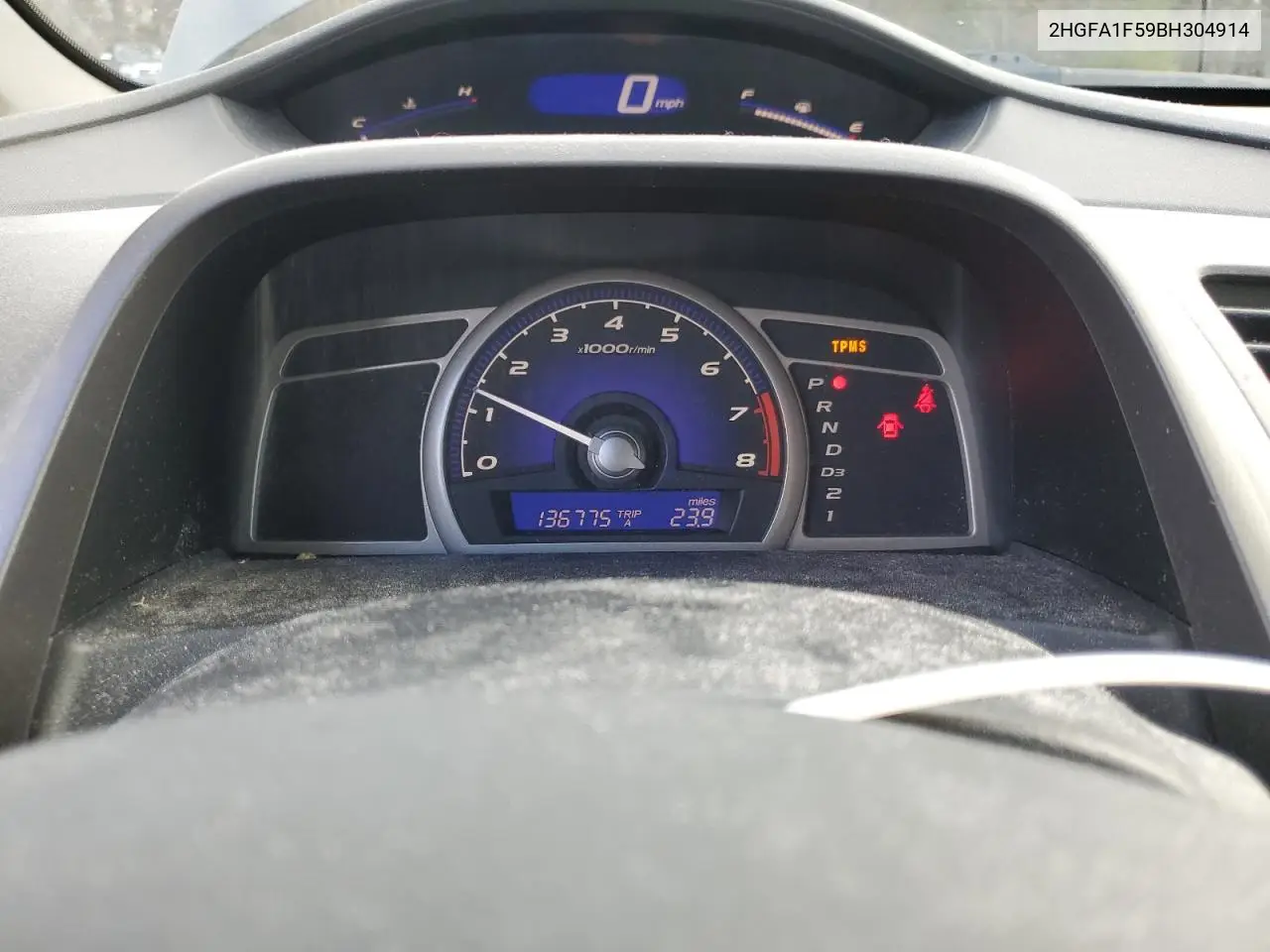 2HGFA1F59BH304914 2011 Honda Civic Lx