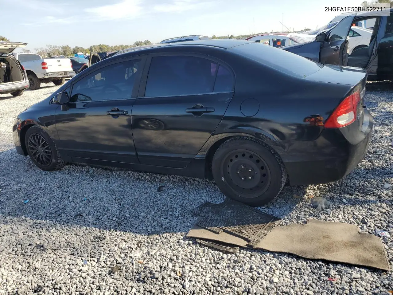 2HGFA1F50BH522711 2011 Honda Civic Lx