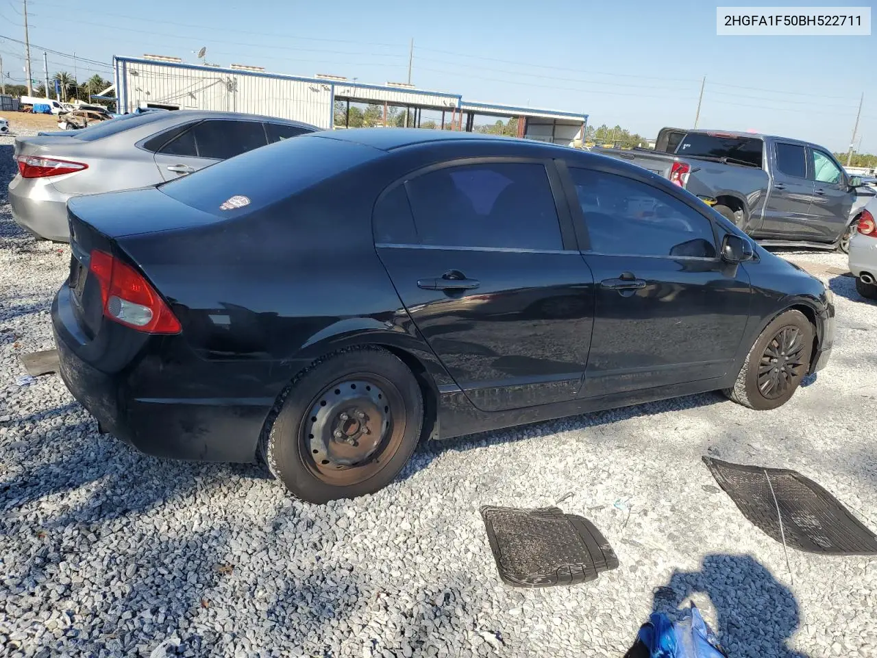 2HGFA1F50BH522711 2011 Honda Civic Lx