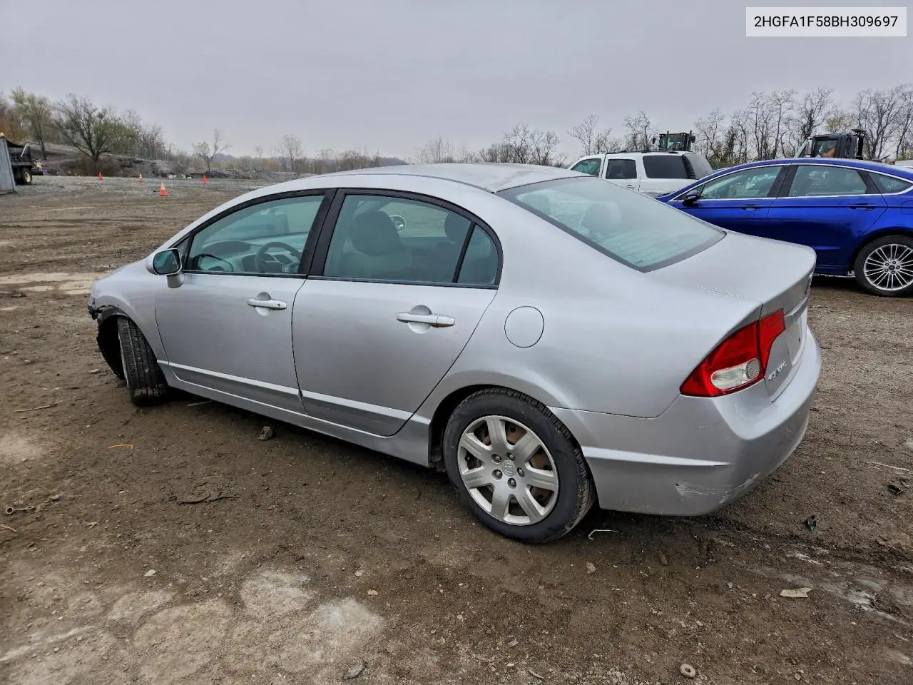 2HGFA1F58BH309697 2011 Honda Civic Lx