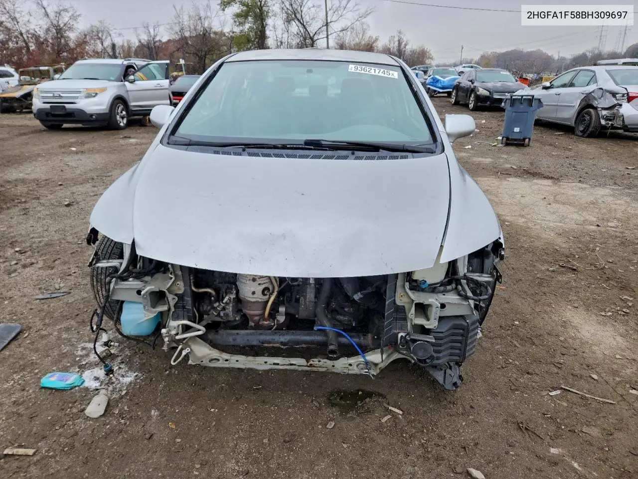 2HGFA1F58BH309697 2011 Honda Civic Lx