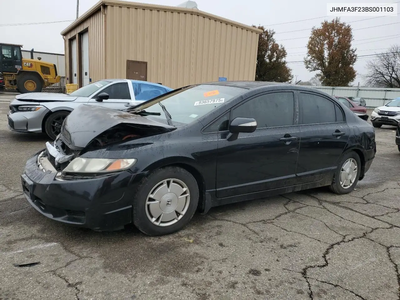 JHMFA3F23BS001103 2011 Honda Civic Hybrid