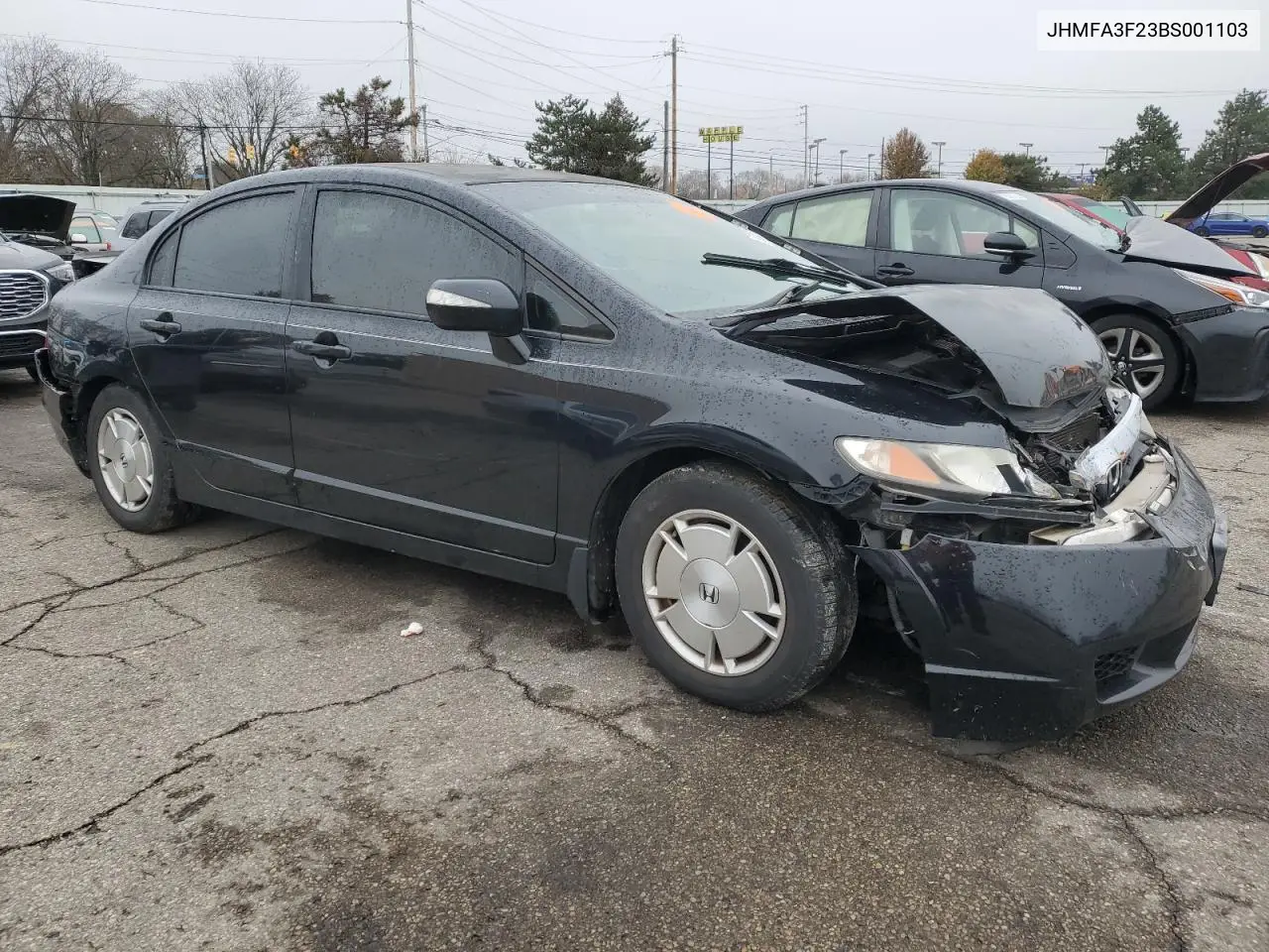 JHMFA3F23BS001103 2011 Honda Civic Hybrid