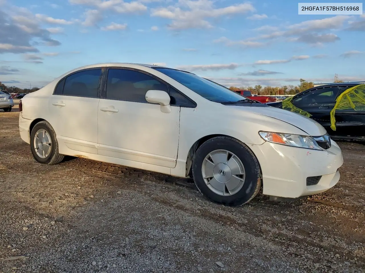 2HGFA1F57BH516968 2011 Honda Civic Lx