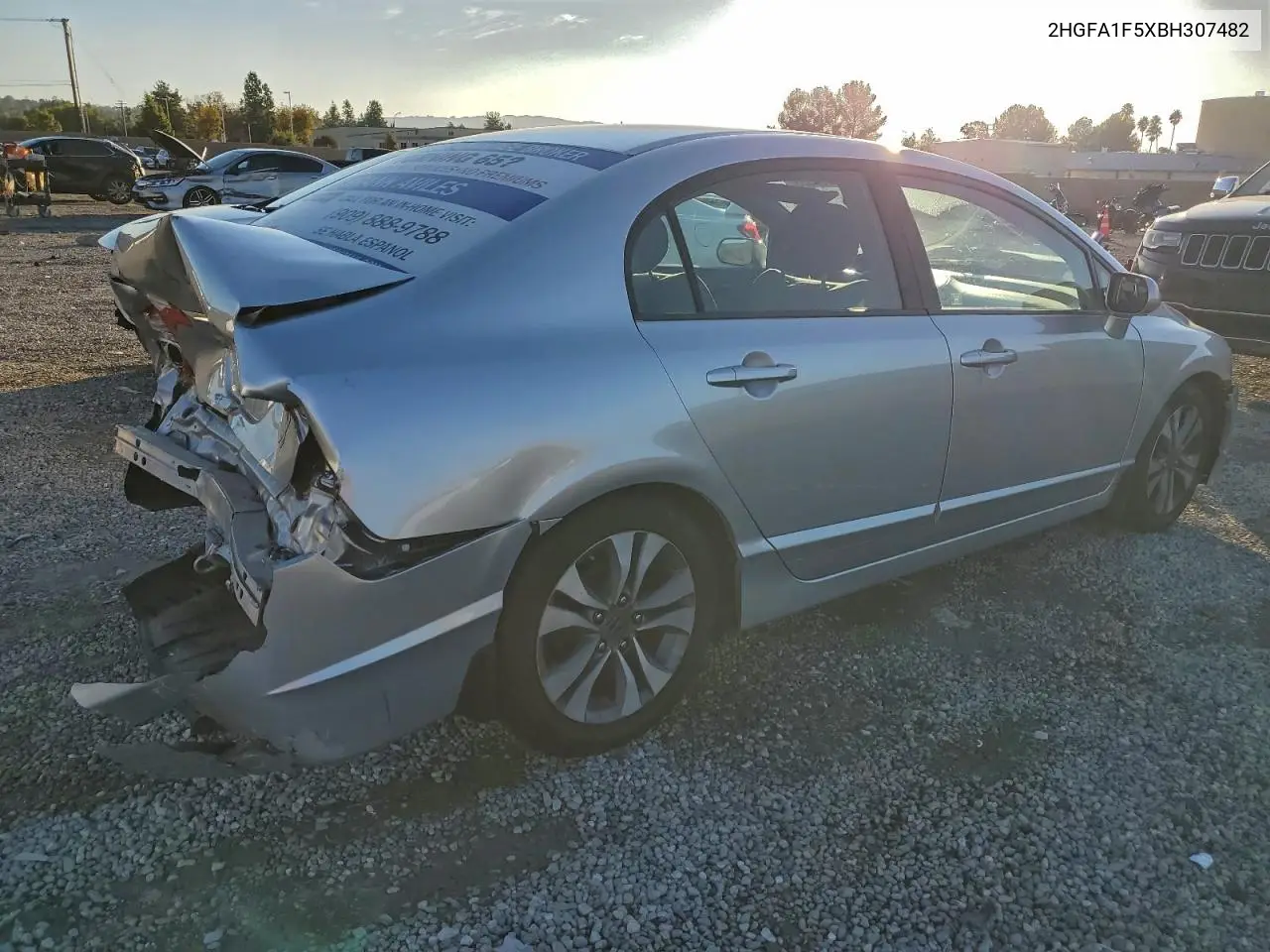 2HGFA1F5XBH307482 2011 Honda Civic Lx
